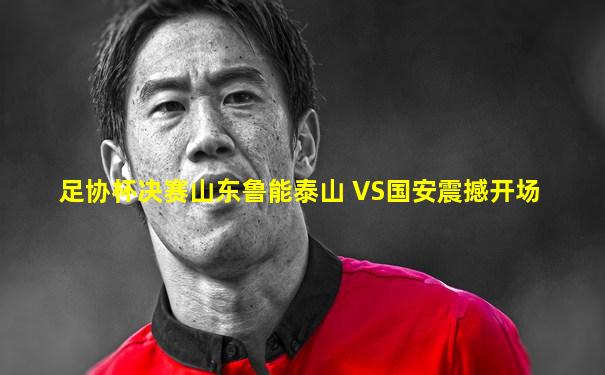足协杯决赛山东鲁能泰山 VS国安震撼开场
